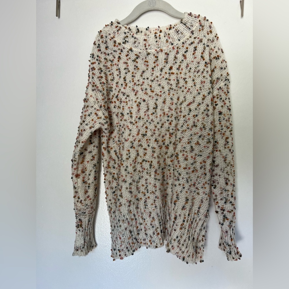 Hayden Girls Multicolor Knit Sweater
